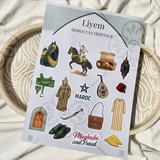 Planche de stickers - Moroccan Heritage