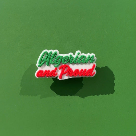 Pin’s Crocs - Algerian and Proud