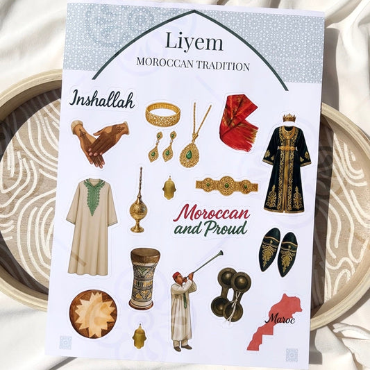 Planche de stickers - Moroccan Tradition