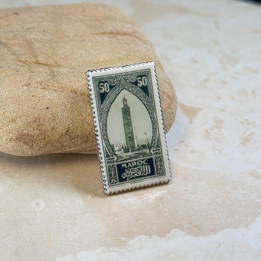 Sticker Metal - Timbre Maroc