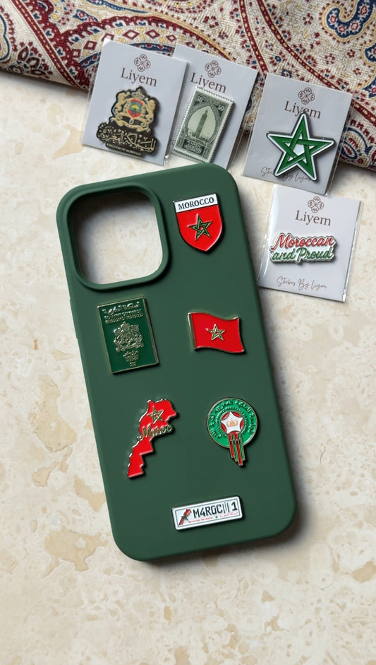 Coffret Stickers Metal - Fierté Marocaine