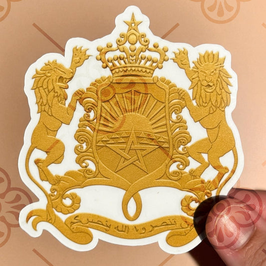 Sticker – Armoiries du Maroc