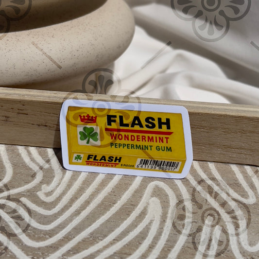 Sticker - Chewing-gum Flash