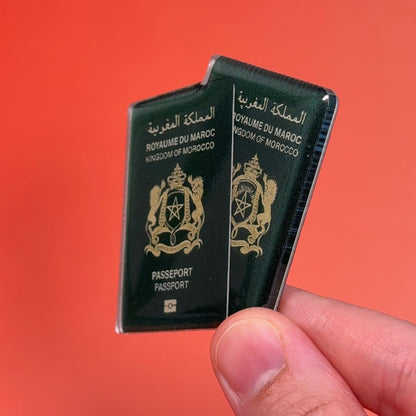 Magnet - Passeport Marocain