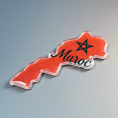 Magnet - Carte Maroc