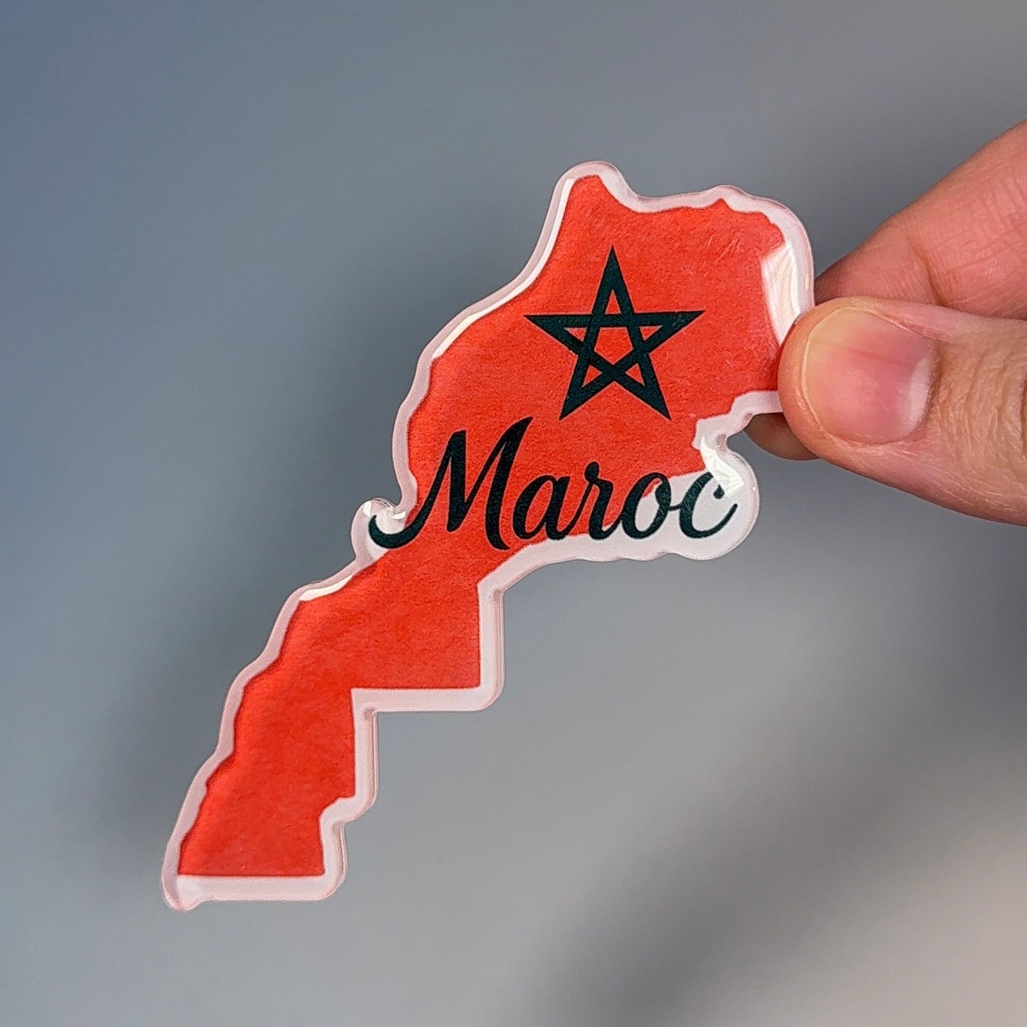 Magnet - Carte Maroc
