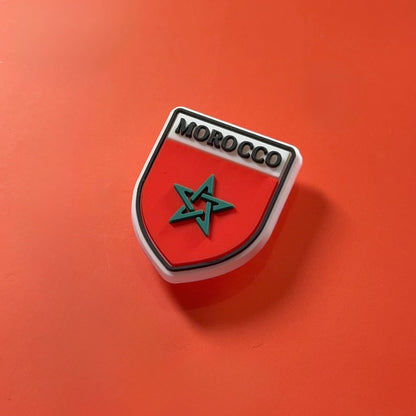 Pin’s Crocs – Blason Morocco