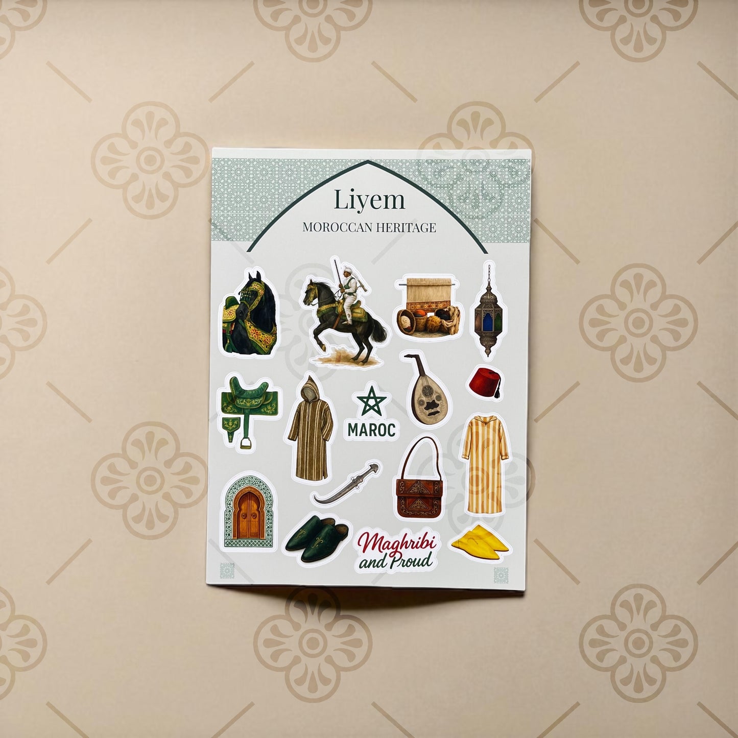 Planche de stickers - Moroccan Heritage