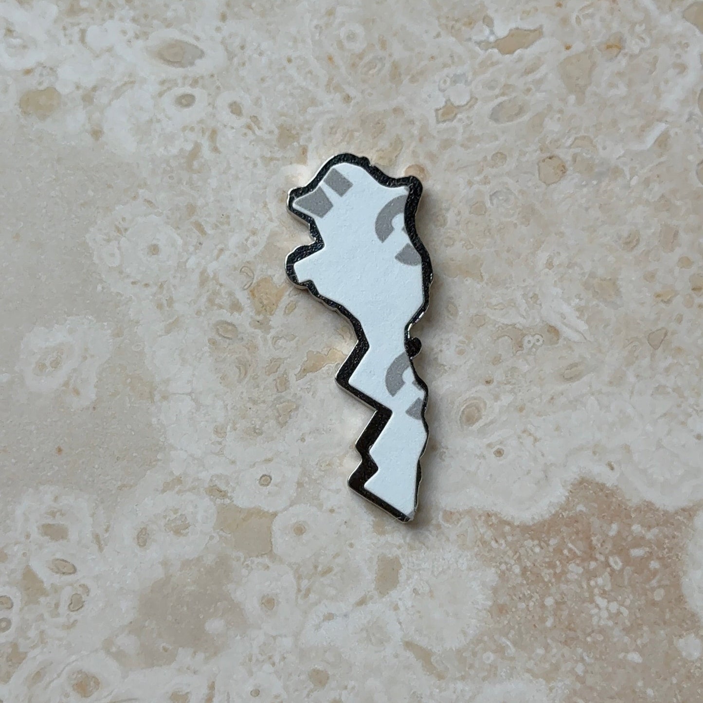 Stickers Metal - Carte Maroc