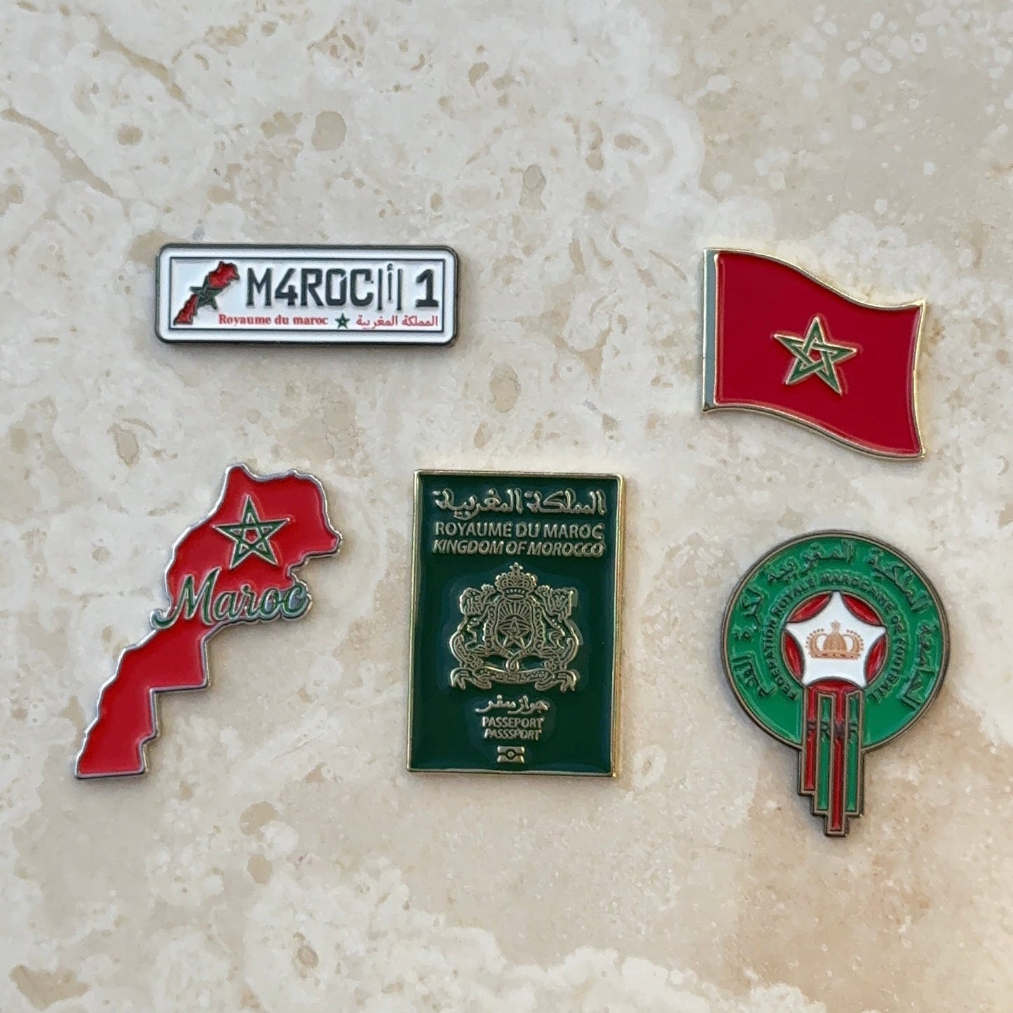 Coffret Stickers Metal - Fierté Marocaine