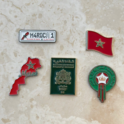 Coffret Stickers Metal - Fierté Marocaine