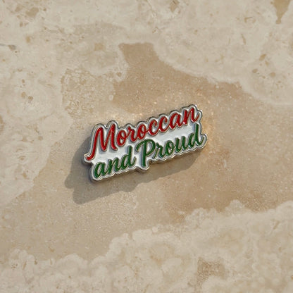 Sticker Metal - Moroccan and Proud