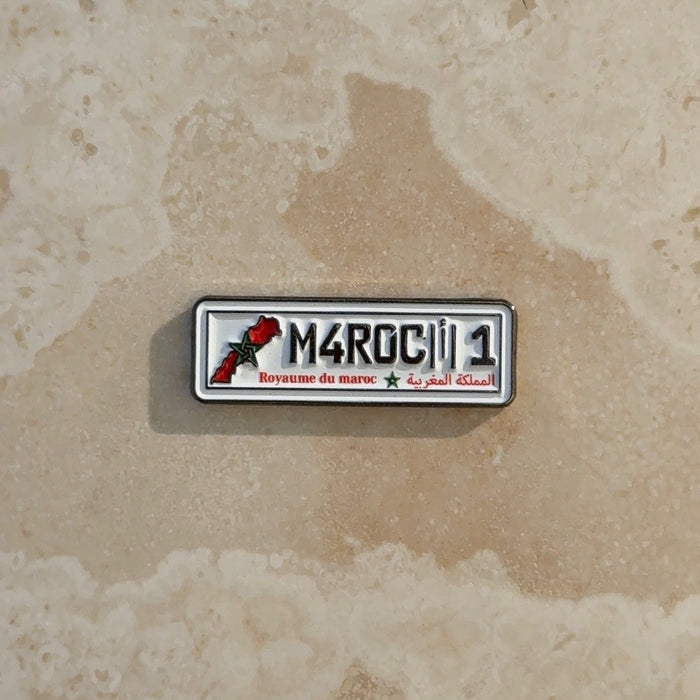 Plaque immatriculation Marocaine