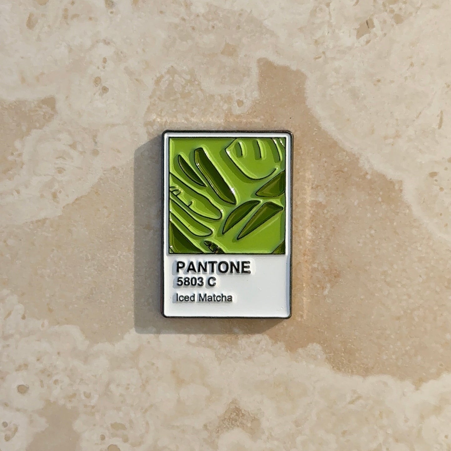 Sticker Metal - Pantone Iced Matcha