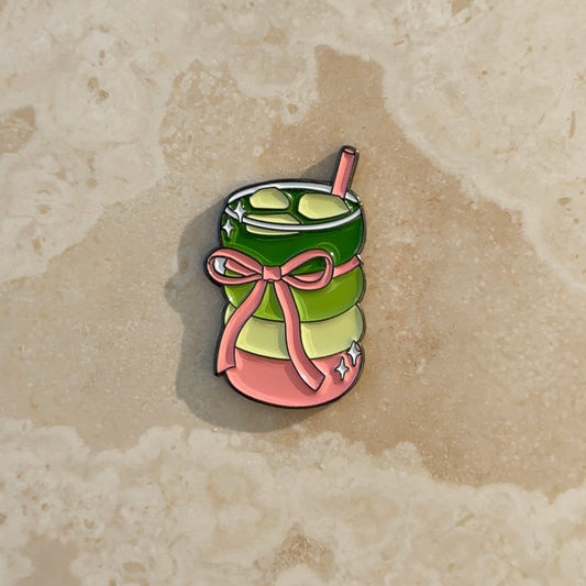 Sticker Metal - Matcha Bubble