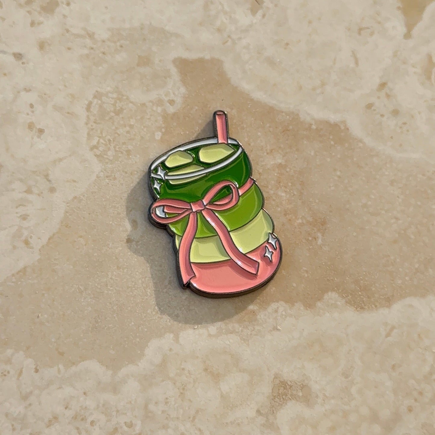 Sticker Metal - Matcha Bubble