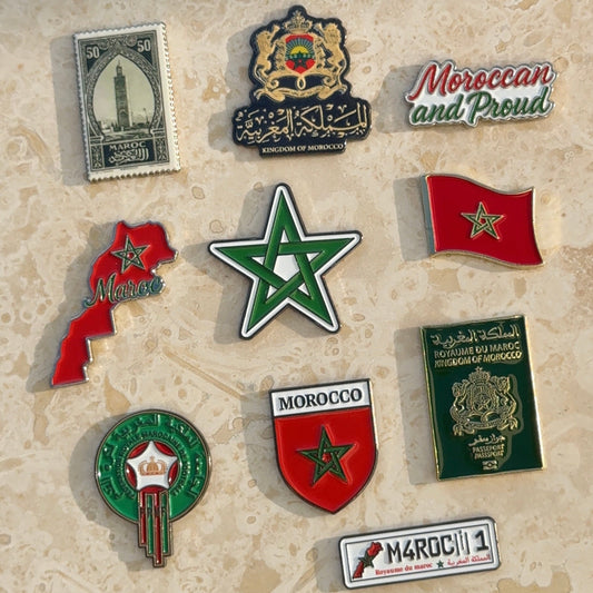 Coffret Stickers Metal - Iconic Morocco