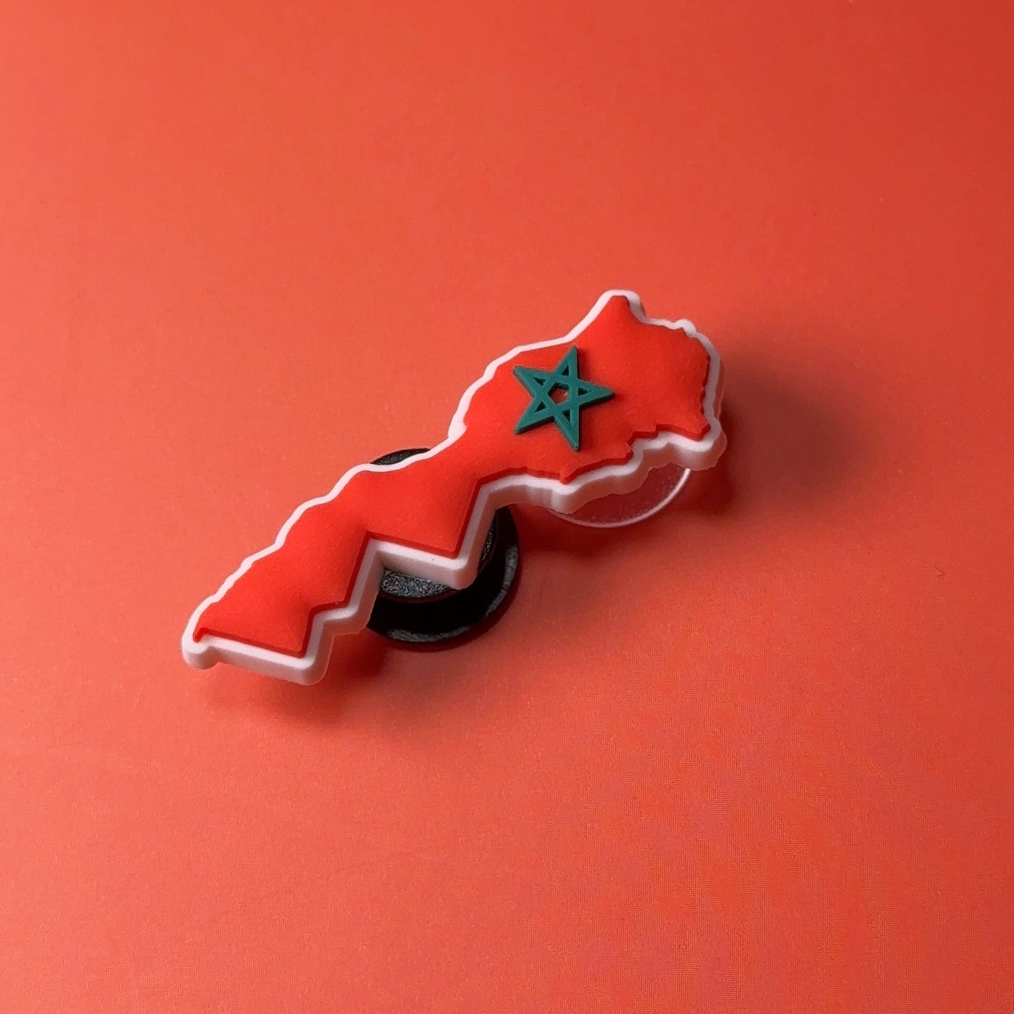 Pin's Chaussures - Carte Maroc