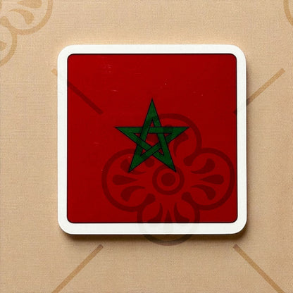 Sticker – Drapeau du Maroc