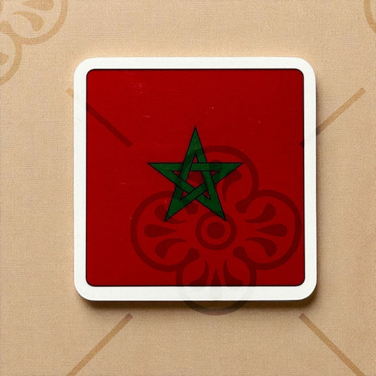 Sticker – Drapeau du Maroc