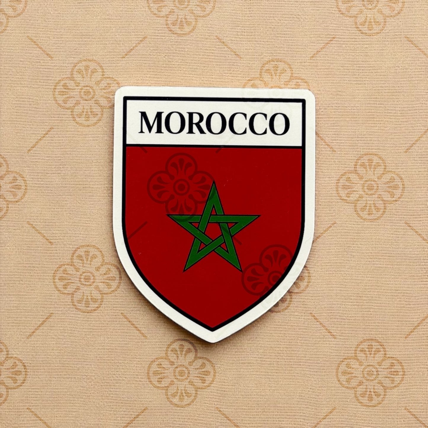 Sticker – Blason du Maroc