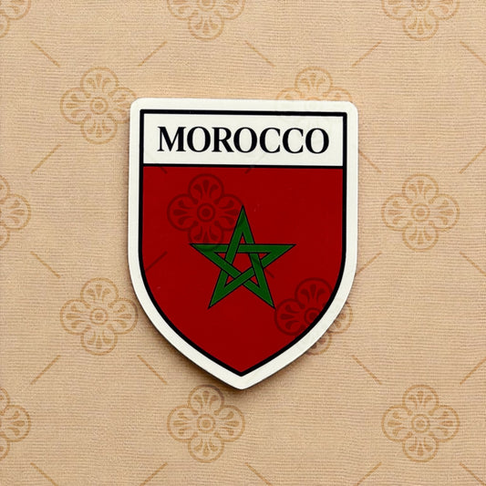 Sticker – Blason du Maroc