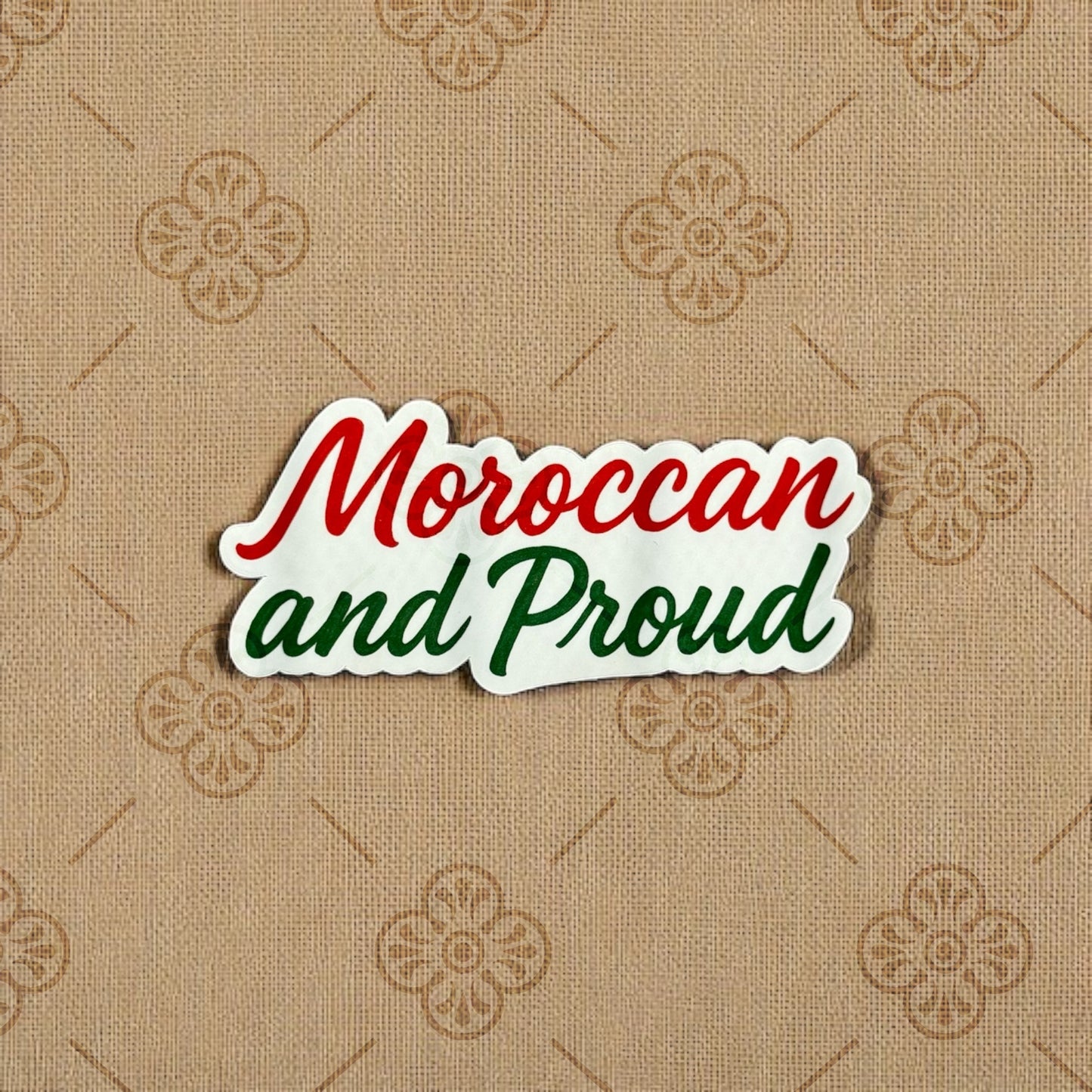 Sticker – Moroccan and Proud