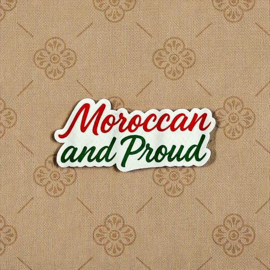Sticker – Moroccan and Proud