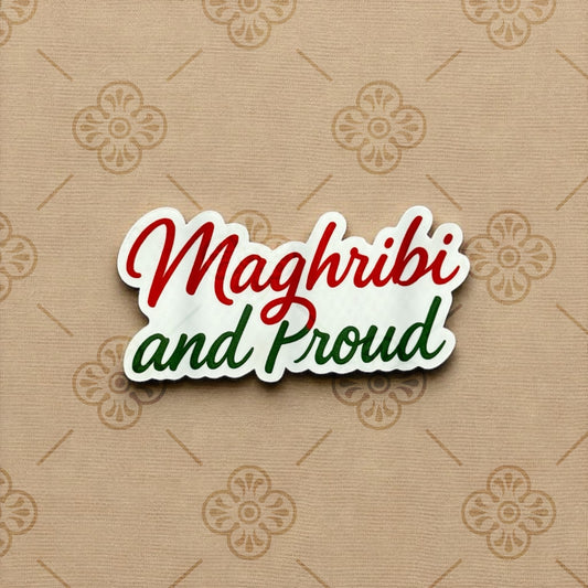 Sticker – Maghribi and Proud