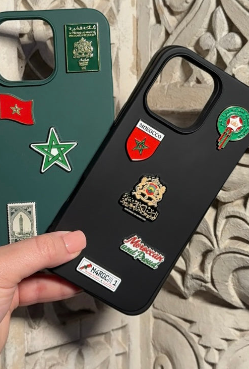 Stickers Metal - Armoiries du Maroc