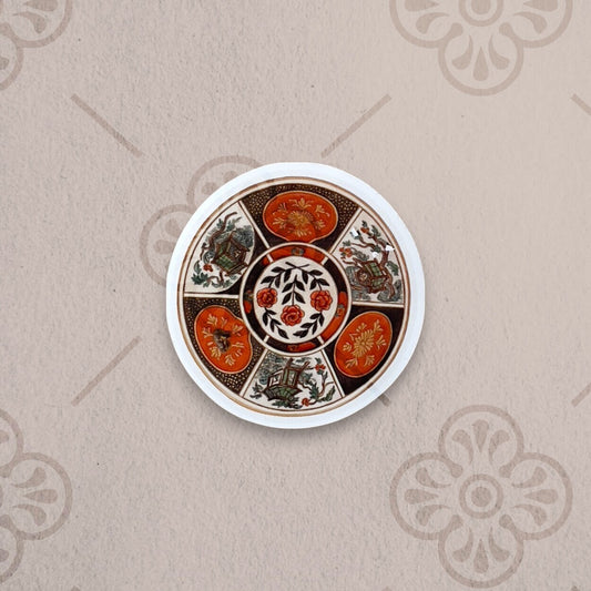 Sticker - Assiette Vaisselle Maroc