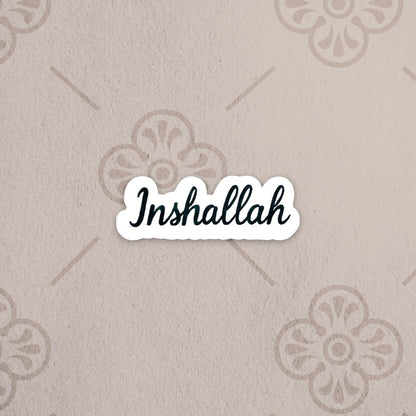 Sticker – Inshallah