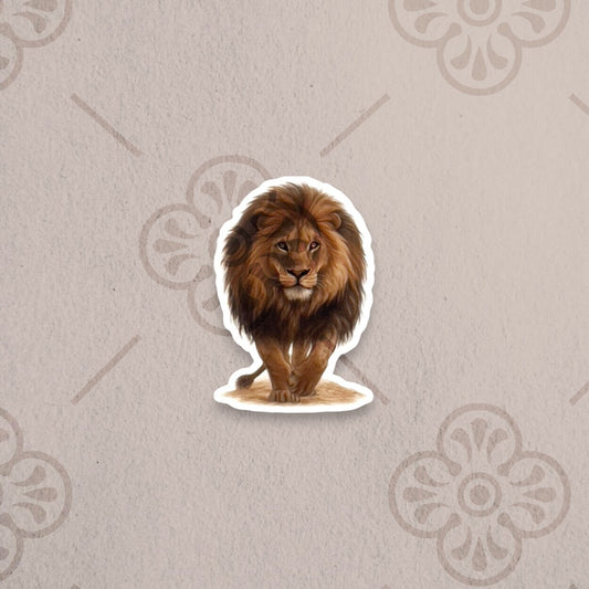 Sticker – Lion de l'Atlas