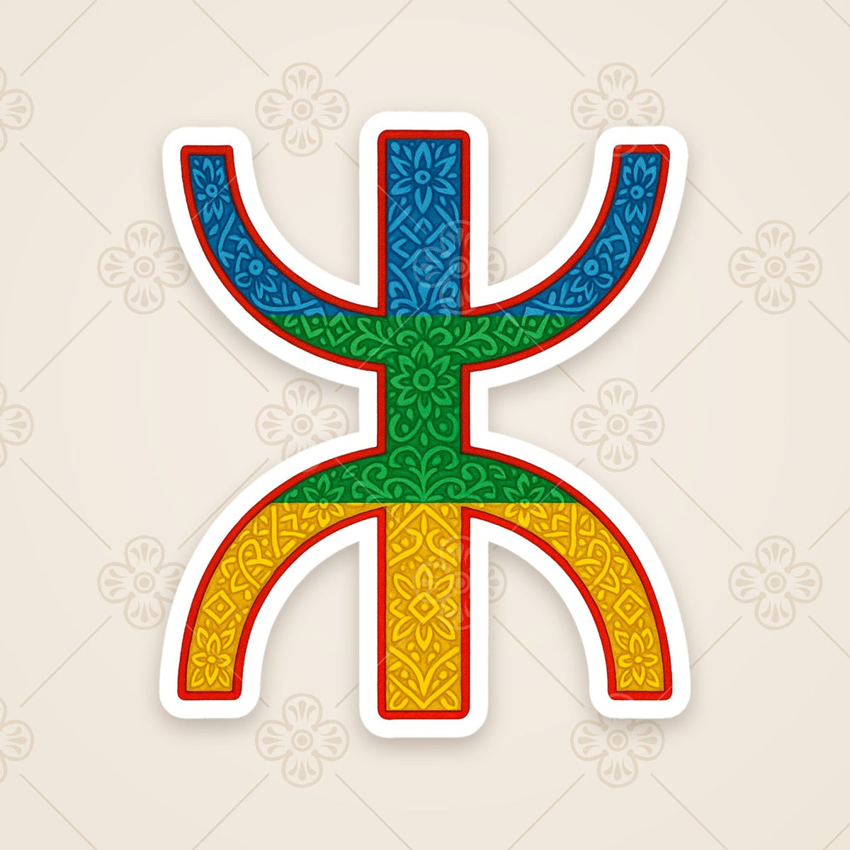 Symbole Amazigh Motif traditionnel
