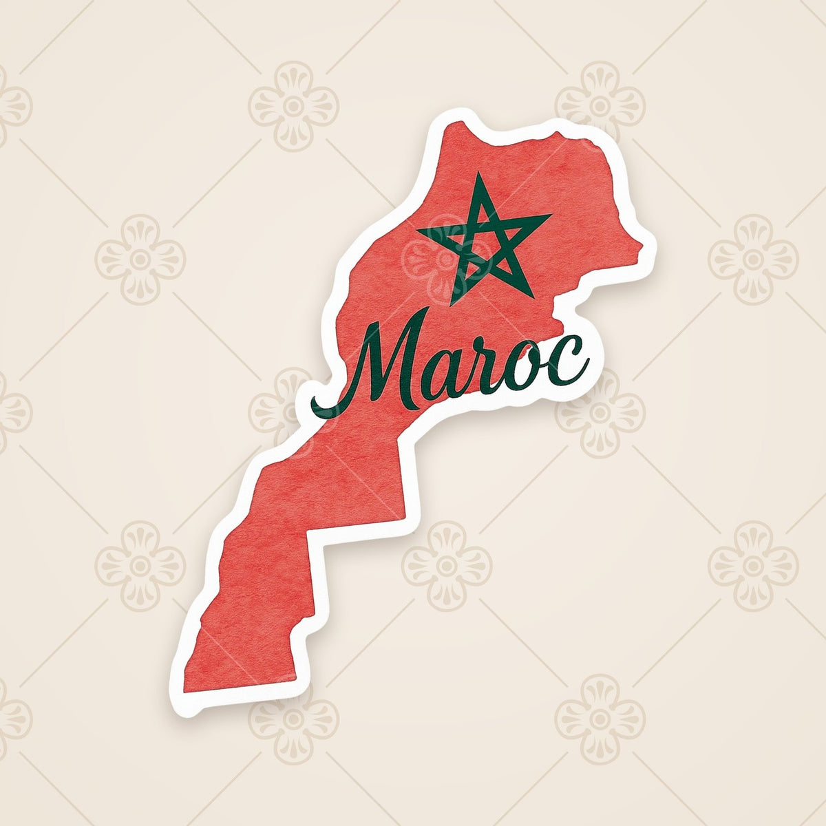 Carte du Maroc