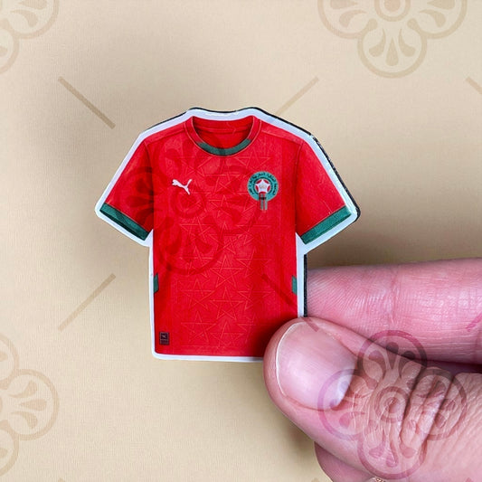 Magnet - Maillot Foot Maroc