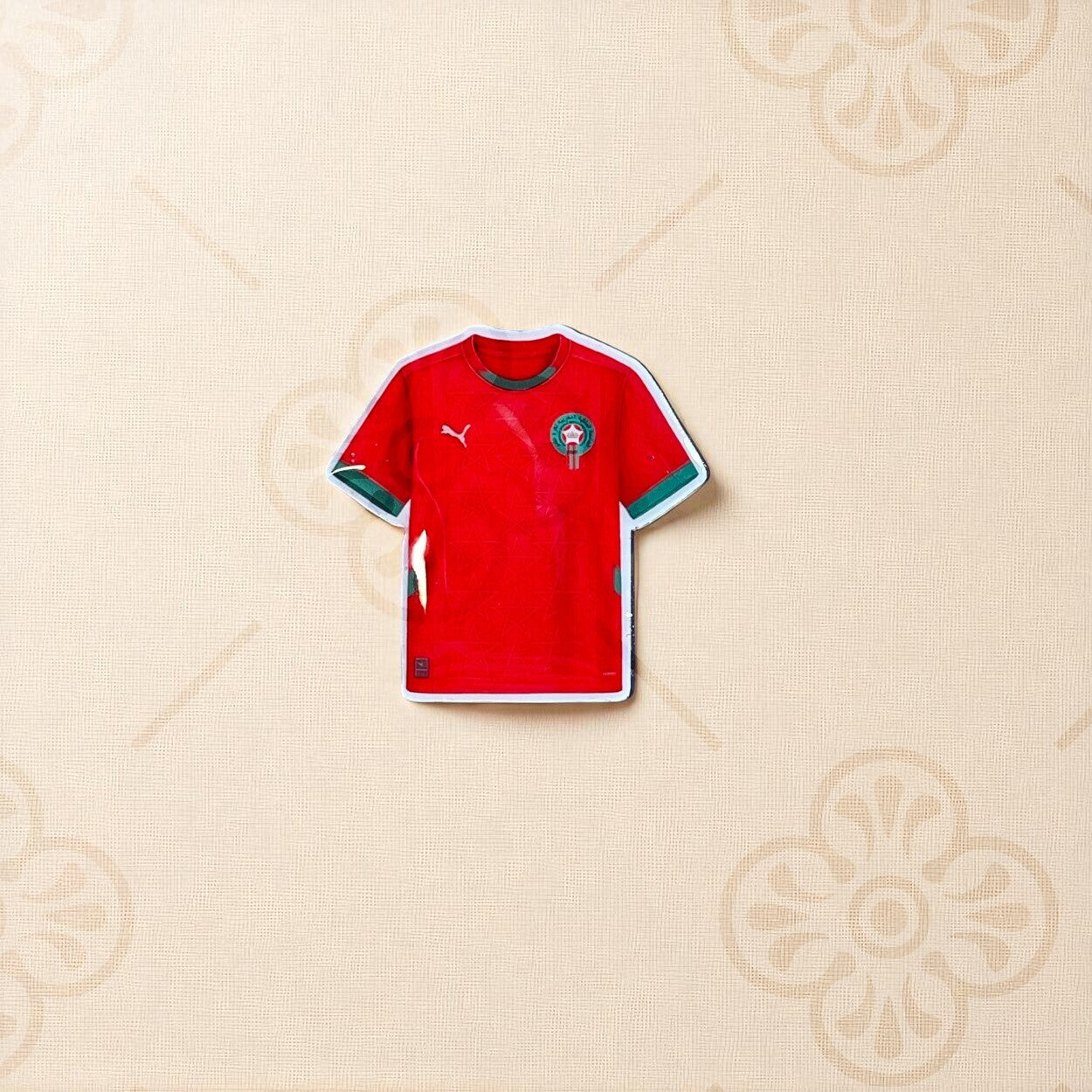 Magnet - Maillot Foot Maroc