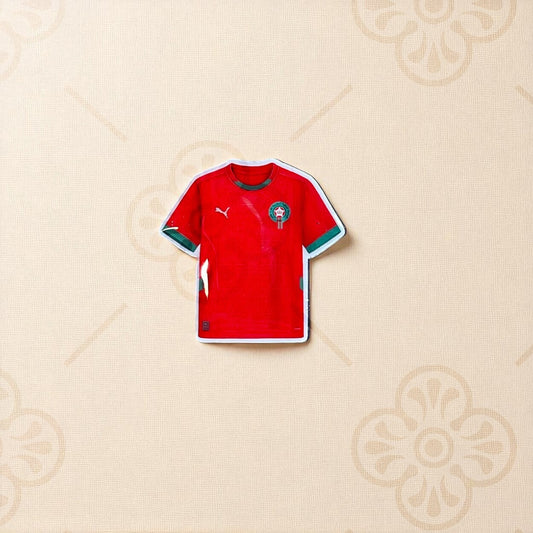 Magnet - Maillot Foot Maroc