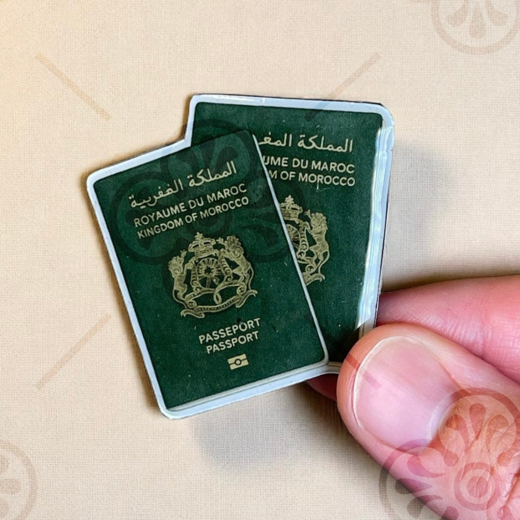 Magnet - Passeport Marocain