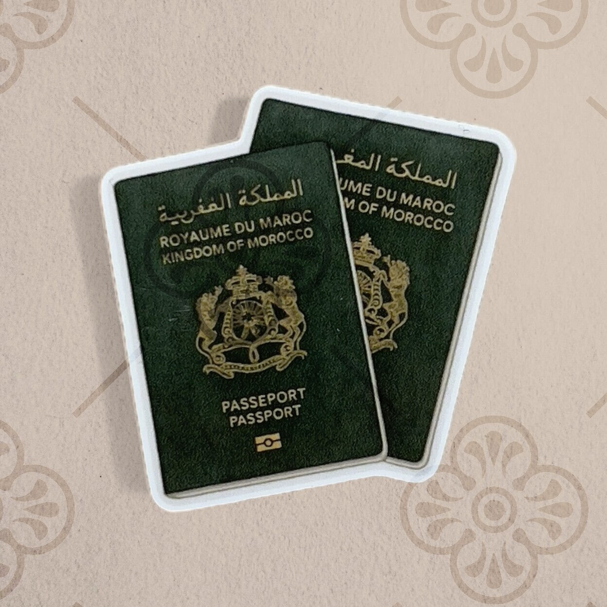 Sticker - Passeport Marocain