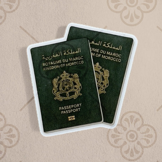 Sticker - Passeport Marocain