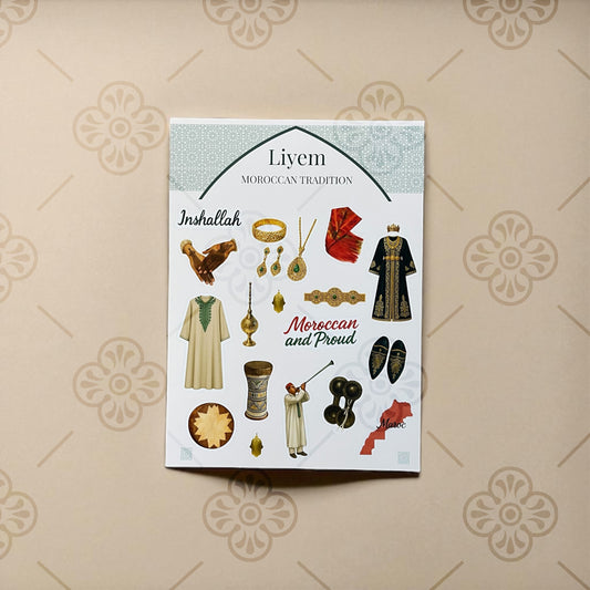 Planche de stickers - Moroccan Tradition