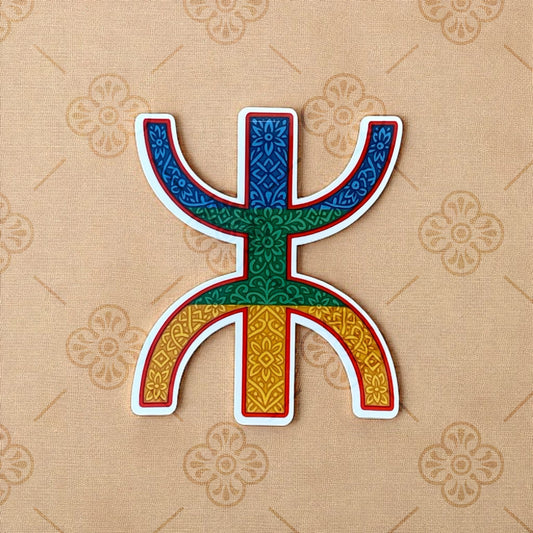 Sticker – Symbole Amazigh Motif traditionnel